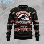 Don't Russ With Mamasaurus Christmas Ugly Sweater Product Photo 1