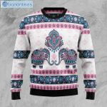 Elephant Mandala Christmas Ugly Sweater Product Photo 1