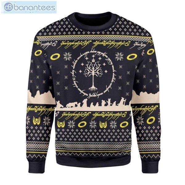 Elvish Circle Christmas Ugly Sweater Product Photo 1