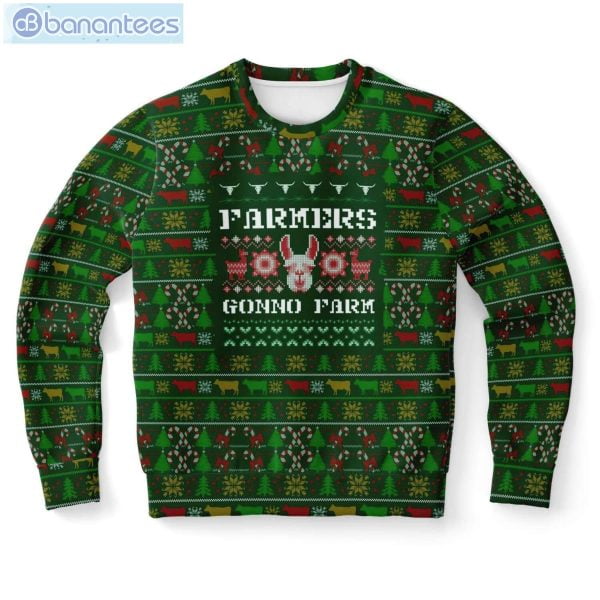 Farmers Gonno Farm Full Printing Christmas Ugly Sweater Product Photo 1