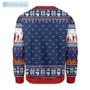 Firefighter Do It For The Ho's Ugly Christmas Sweater Product Photo 2