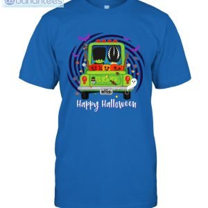 Frankenstein And Wife Happy Halloween T-Shirt Product Photo 2