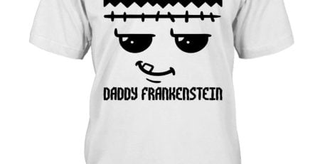 Frankenstein Family Halloween Daddy T-Shirt