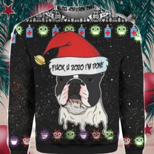 French Bulldog Ugly Christmas Sweater Product Photo 1