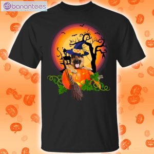 German Shepherd In The Pumpkin Halloween T-Shirt For Dog Lovers Product Photo 1