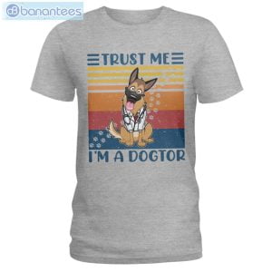 German Shepherd Trust Me I'm A Dogtor T-Shirt Long Sleeve Tee Product Photo 2
