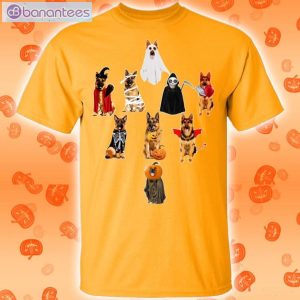 German Shepherds In Halloweens Funny T-Shirt Product Photo 2
