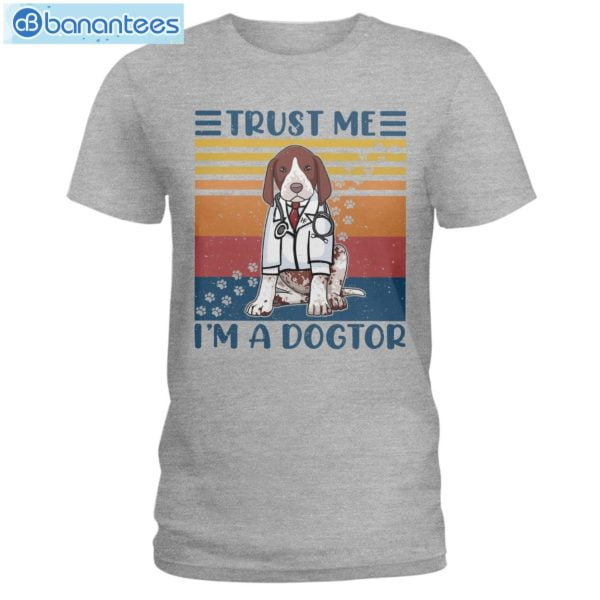 German Shorthaired Pointer Trust Me I'm A Dogtor T-Shirt Long Sleeve Tee Product Photo 2
