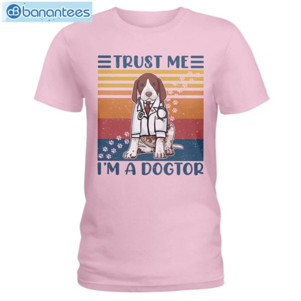 German Shorthaired Pointer Trust Me I'm A Dogtor T-Shirt Long Sleeve Tee Product Photo 3