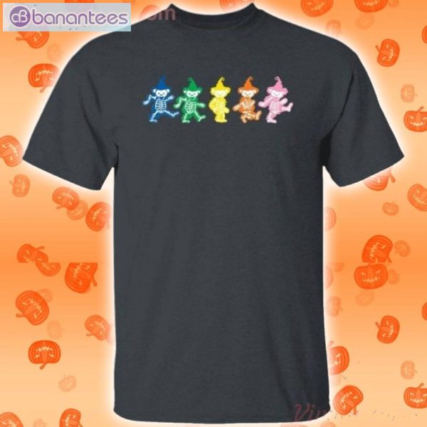 Grateful Dead Bears Dancing In Halloween Funny T-Shirt Product Photo 2