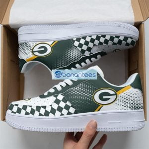 Green Bay Packers Football Lover Air Force Shoes Product Photo 1