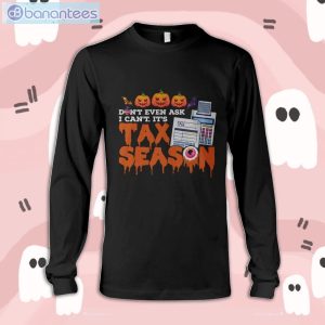 Halloween Accountant Tax Season Long Sleeve T-Shirt Product Photo 1