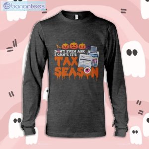 Halloween Accountant Tax Season Long Sleeve T-Shirt Product Photo 4