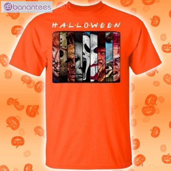 Halloween Horror Charaters Friends Halloween T-Shirt Product Photo 2
