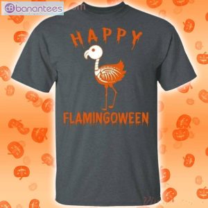 Happy Flamingoween Flamingo Halloween Funny T-Shirt Product Photo 2