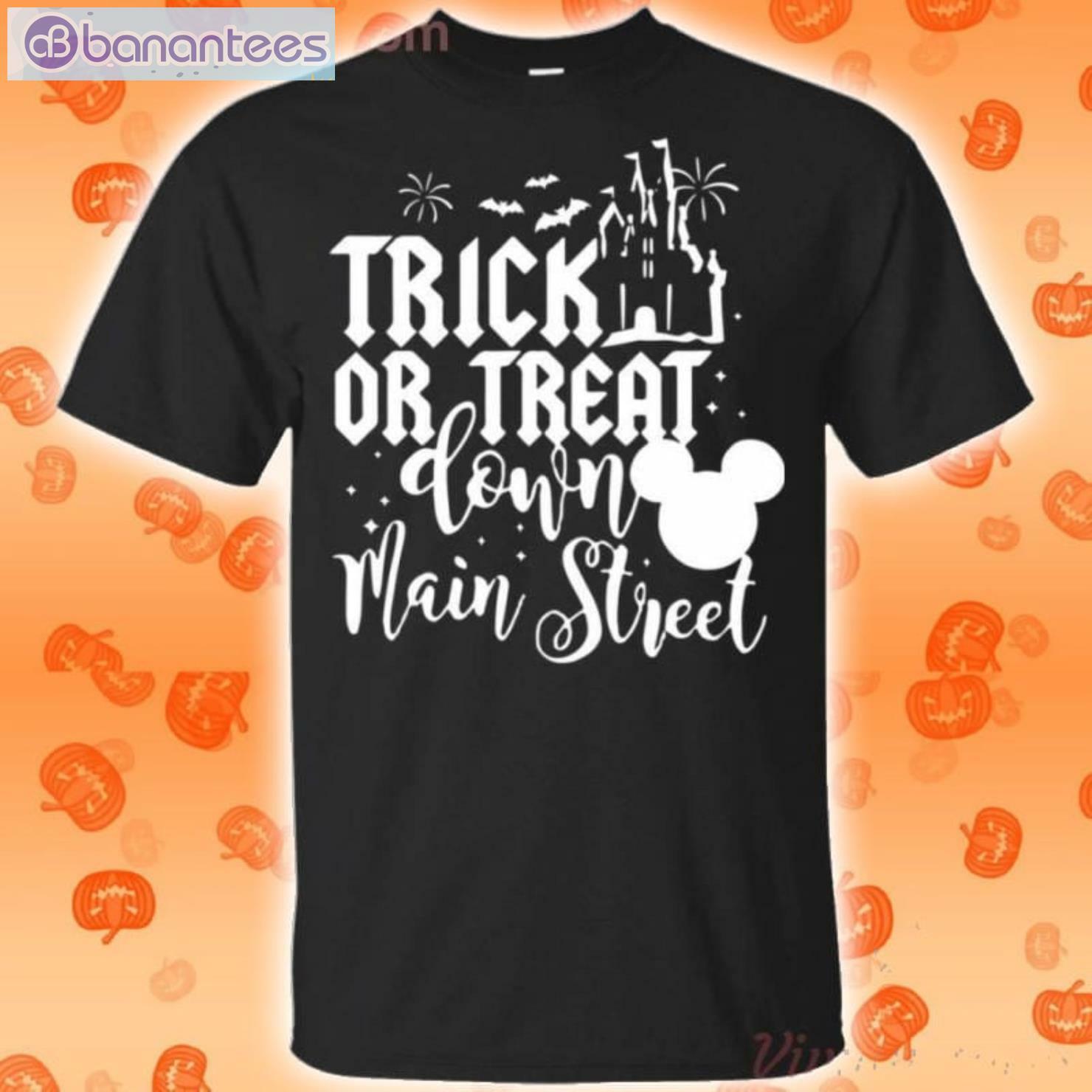 Happy Halloween Trick Or Treat Down Main Street T-Shirt Product Photo 1 Product photo 1