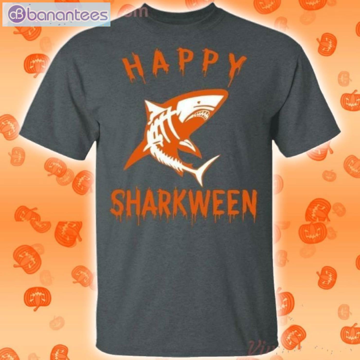 Happy Sharkween Halloween Funny T-Shirt Product Photo 2 Product photo 2