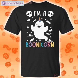 I'm A Boonicorn Cute Unicorn Ghost Halloween T-Shirt Product Photo 1