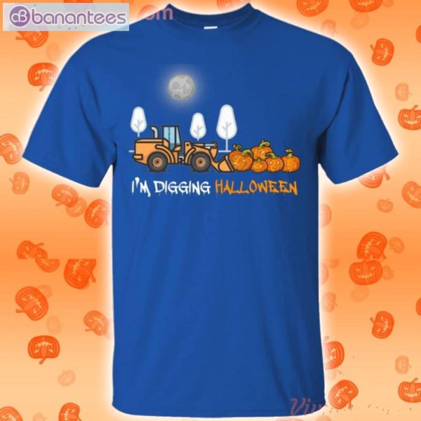I'm Digging Halloween Construction Tractor T-Shirt Product Photo 3