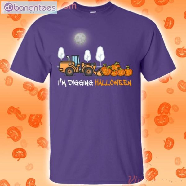 I'm Digging Halloween Construction Tractor T-Shirt Product Photo 5