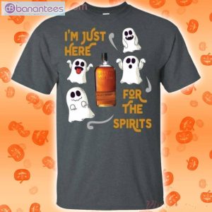 I'm Just Here For The Spirits Bulleit Bourbon Whisky Halloween T-Shirt Product Photo 2