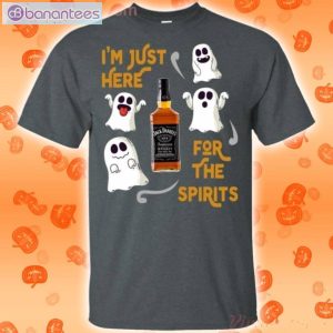 I'm Just Here For The Spirits Jack Daniel's Halloween T-Shirt Product Photo 2