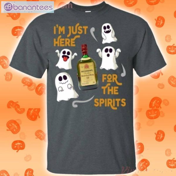 I'm Just Here For The Spirits Whisky Halloween T-Shirt Product Photo 2