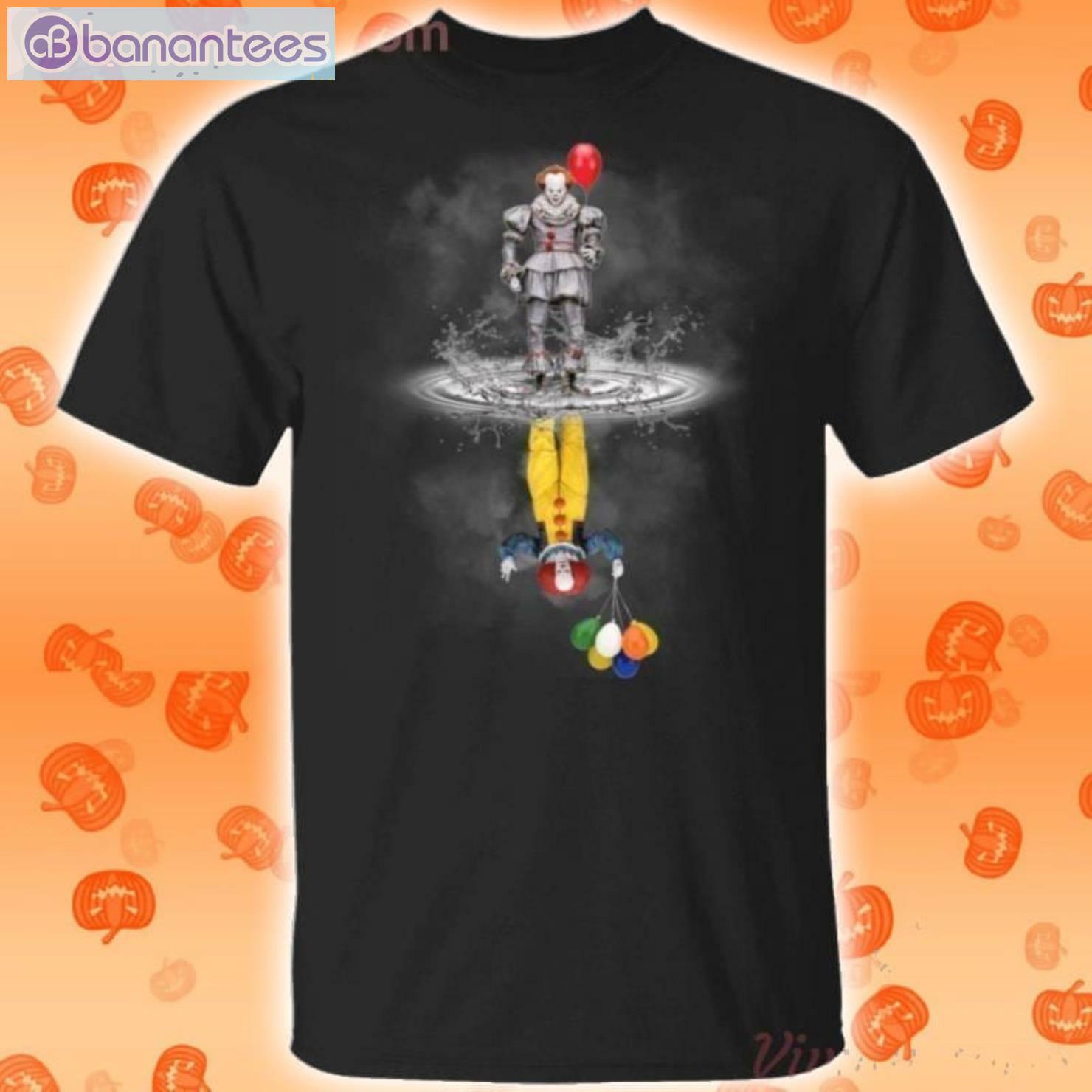 It Pennywise Water Reflect T-Shirt For Halloween