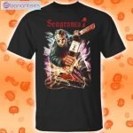 Jason Voorhees And Seagram's 7 Crown Whisky Halloween T-Shirt Product Photo 1