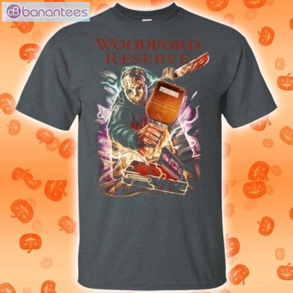 Jason Voorhees And Woodford Reserve Whisky Halloween T-Shirt Product Photo 2