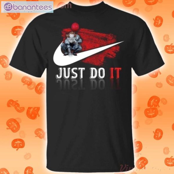Just Do It Pennywise On The Swoosh Halloween T-Shirt Product Photo 1
