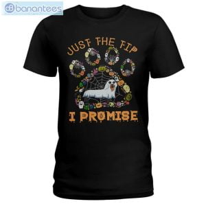 Just The Tip Dachshund Dog Paw T-Shirt Long Sleeve Tee Product Photo 1