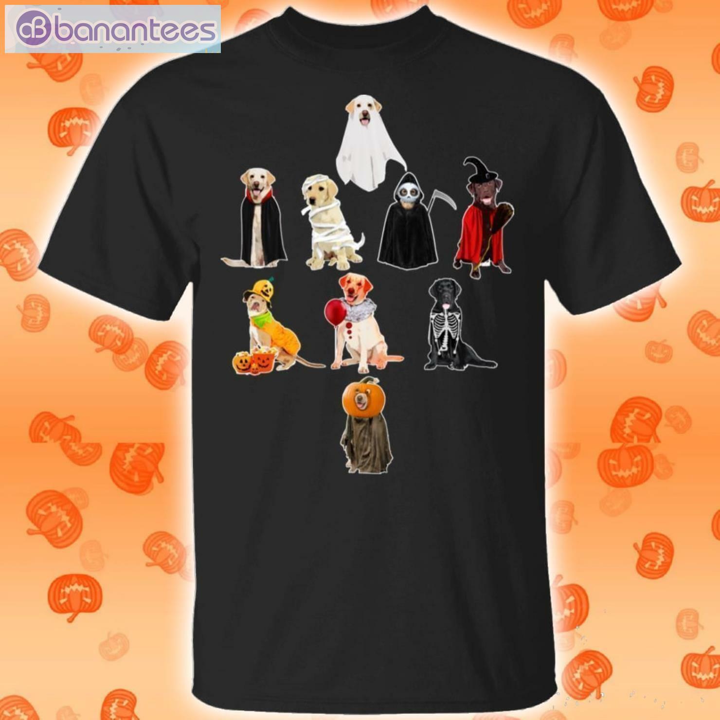 Labrador Retrievers In Halloweens Funny T-Shirt Product Photo 1 Product photo 1