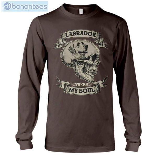 Labrador Takes My Soul Dogs T-Shirt Long Sleeve Tee Product Photo 6