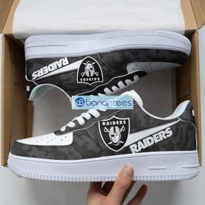 Las Vegas Raiders Team Lover Best Gift Air Force Shoes For Fans Product Photo 1