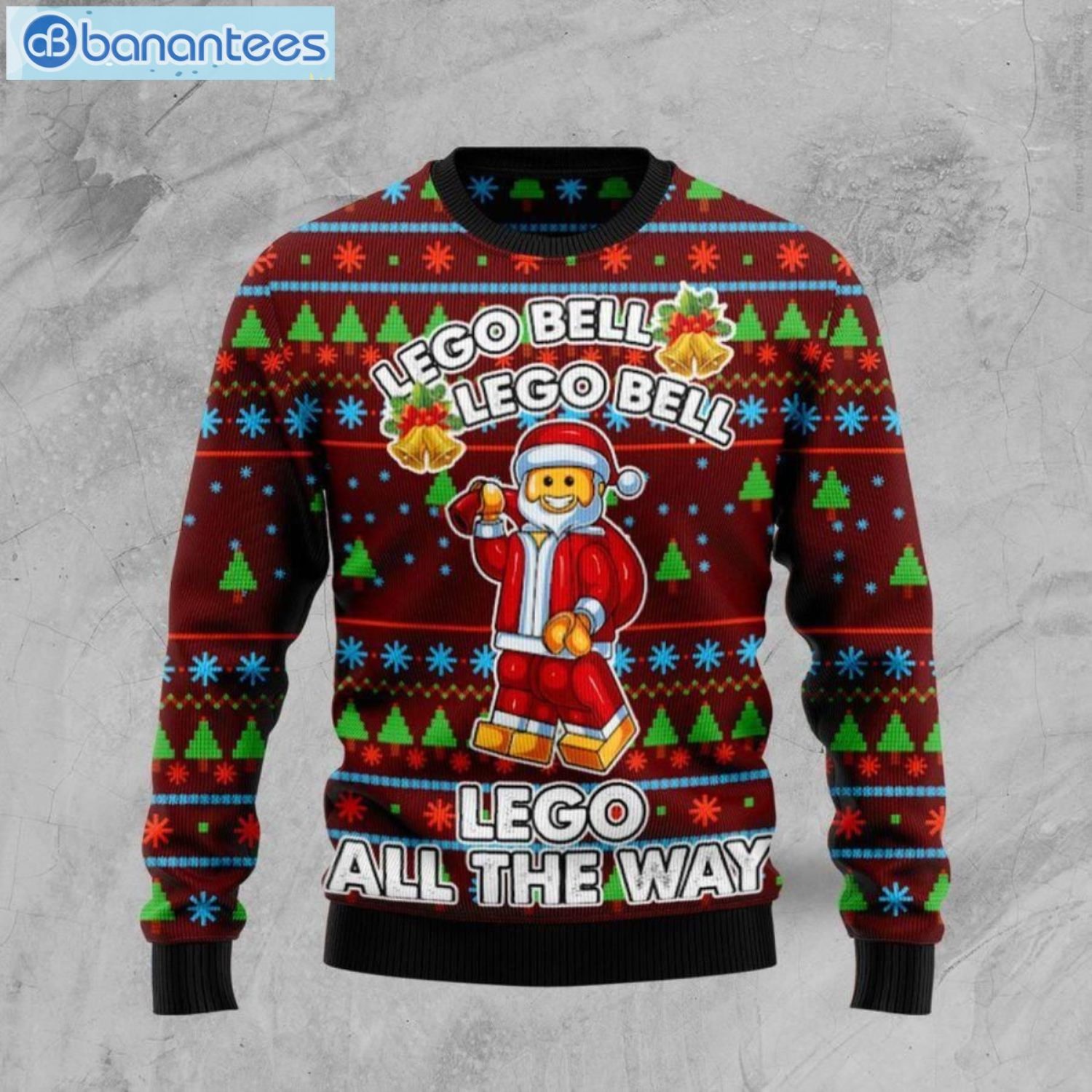 Lego Bell Lego All The Way Christmas Ugly Sweater Product Photo 1 Product photo 1