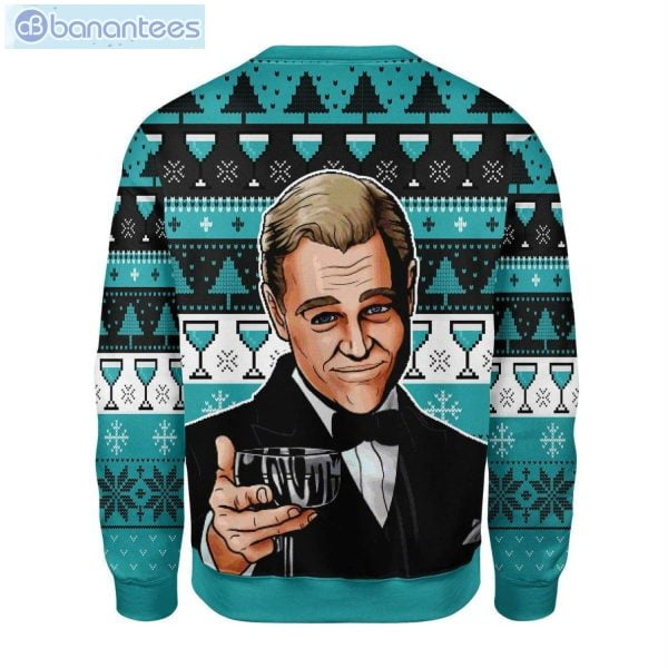 Leo Wine Glass Meme Ugly Christmas Sweater Product Photo 2