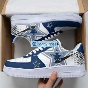 Logo Dallas Cowboys Team Best Gift Air Force Shoes For Fans Product Photo 1