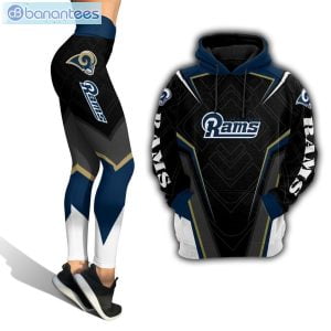 Los Angeles Rams Leggings And Hoodie Combo Product Photo 2