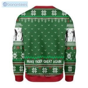 Make Tiger Great Again Ugly Christmas Sweater Product Photo 2