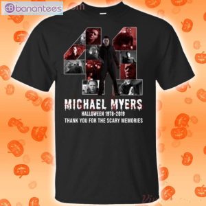 Michael Myers 41 Years Of Anniversary Halloween T-Shirt Product Photo 1