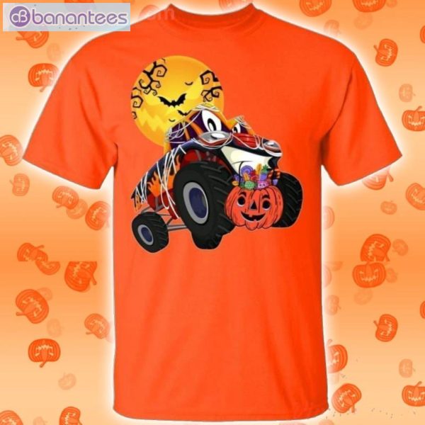 Monster Truck In Mummy Halloween Funny T-Shirt Product Photo 2