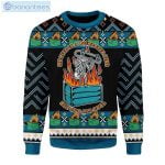 My Life Is A Dumpster Fire Ugly Christmas Sweater Product Photo 1