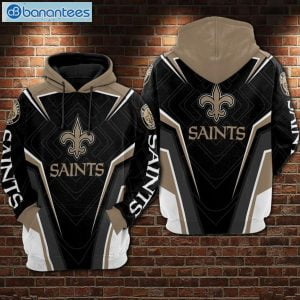 New Orleans Saints Symbol Black Leggings And Hoodie Set Product Photo 1