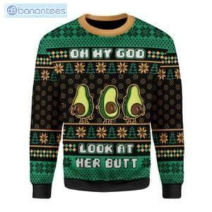 Oh My God Look At Her Ugly Christmas Sweater Product Photo 1