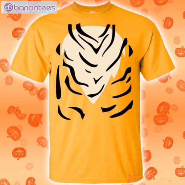 Orange Tiger Halloween T-Shirt Product Photo 2