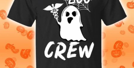 Pharmacist Ghost Boo Boo Crew Halloween T-Shirt