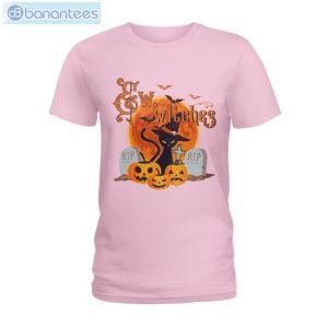 Pumpkin Cat Witch Halloween T-Shirt Long Sleeve Tee Product Photo 4