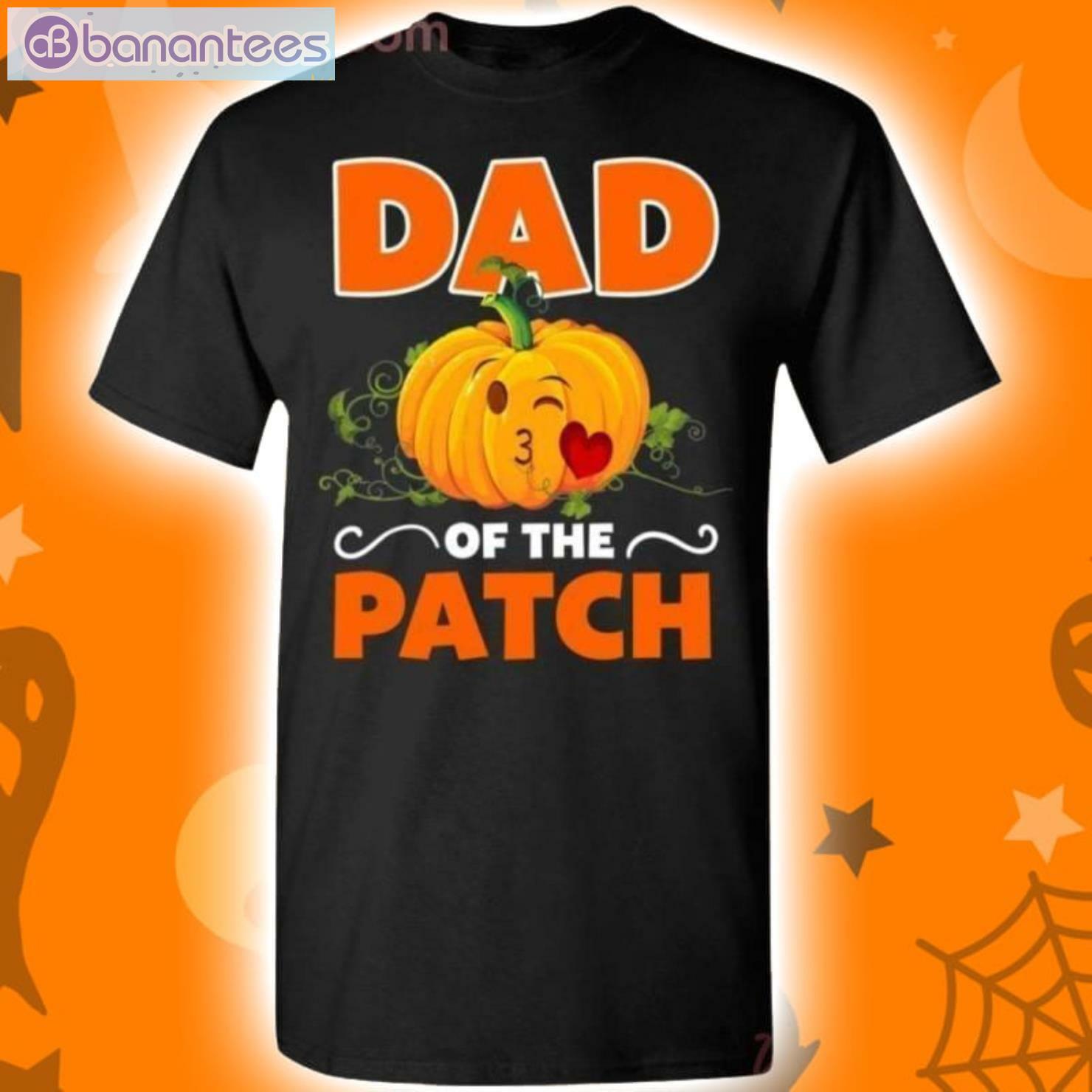 Pumpkin Dad Of The Patch Halloween Holiday T-Shirt