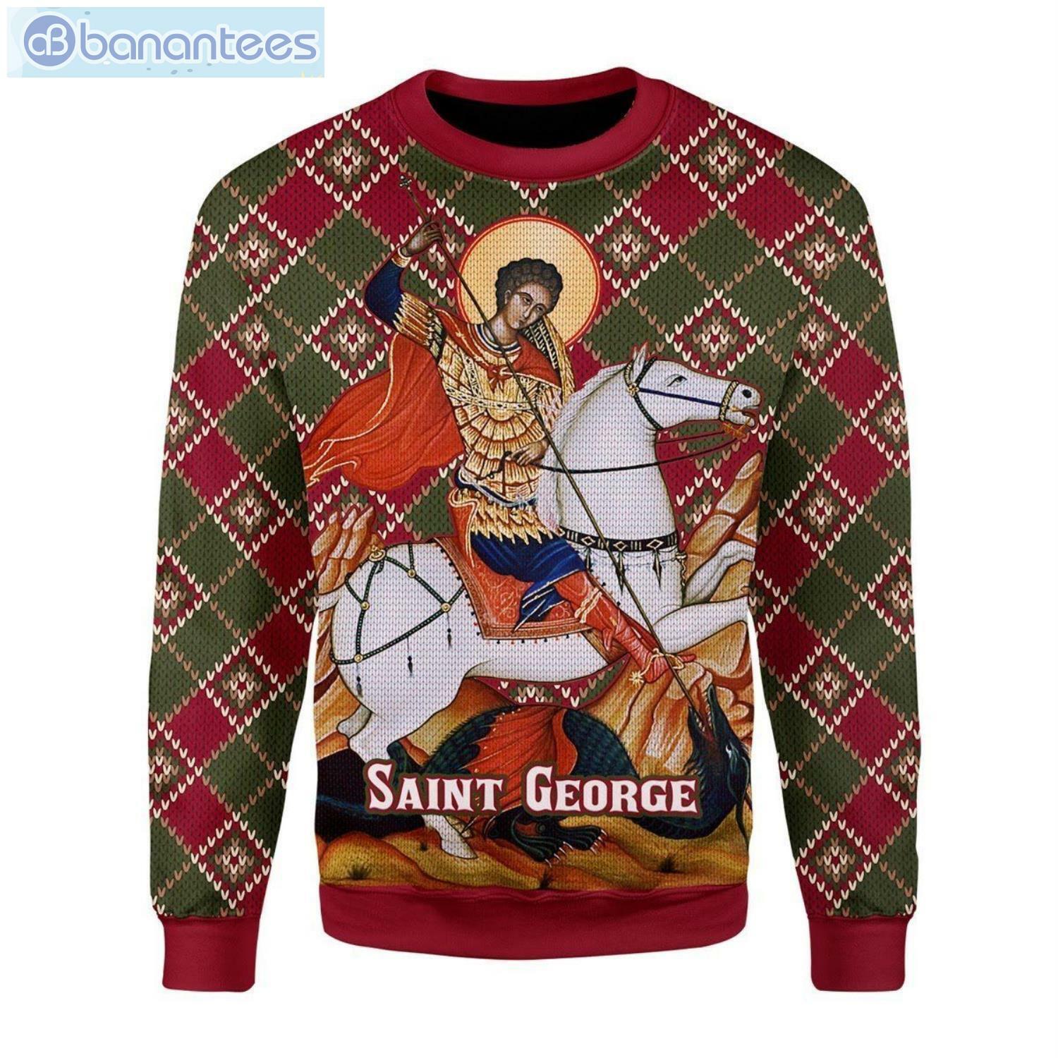Saint George Ugly Christmas Sweater Product Photo 1 Product photo 1